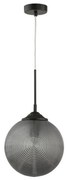 Lustra / Pendul design modern Athena negru/fumuriu NVL-9191210