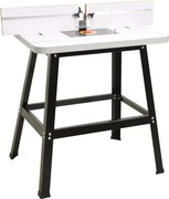 vidaXL Masă router, 81x61x88 cm, oțel si MDF