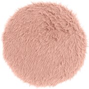 Perna decorativa rotunda MATS 40 cm, roz