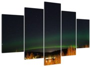 Tablou cu aurora borealis (150x105 cm)