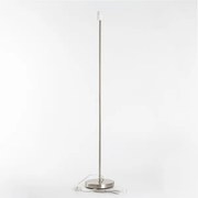 Brilagi - Lampă LED de podea CERIA 1xE27/40W/230V Ø 45 cm bej/crom mat