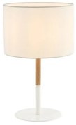 Veioza, lampa de masa design modern Hilery alb