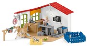 Cabinet veterinar Schleich 42502, pentru animalede casă