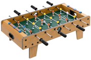 HOMCOM Masă de fotbal pentru copii de peste 6 ani 2 mingi 18 jucători 69 x 37 x 24 cm | Aosom Romania