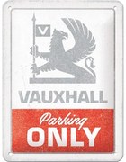 Placă metalică Vauxhall - Parking Only