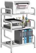 HOMCOM Rafturi de Depozitare cu 3 Niveluri, Rafturi Metalice | Aosom Romania