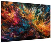 Tablou - Abstracția culorilor II. (90x60 cm)