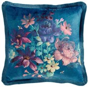 Pernă decorativă din catifea 45x45 cm Bridgerton Romantic Floral – Catherine Lansfield