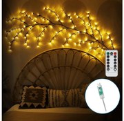 Decorațiune LED de perete Aigostar 144xLED/5W/5V alb cald