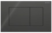 Clapeta de actionare Geberit Sigma40 Slim negru finisaj lucios