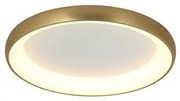Plafoniera LED dimabil design modern Pingi auriu