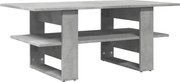 vidaXL Măsuță de cafea, gri beton, 102x55x42 cm, lemn prelucrat