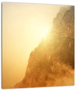 Tabloului muntelui în ceață (30x30 cm)