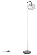 Lampă de podea industrială neagră 23 cm - Margarita