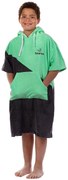 Poncho Teenager surf Double, verde, 60 x 90 cm