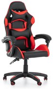 Scaun gaming Forza, rosu/negru