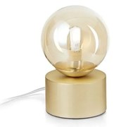 Veioza, Lampa de masa design modern Perlage tl1 alama/amber