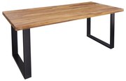 Masa design industrial Iron Craft 160cm Sheesham A-39868 VC