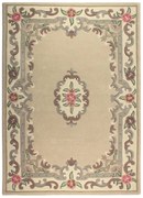Covor din lână Flair Rugs Aubusson, 75 x 150 cm, bej