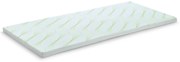 Topper 5 cm Aloe Vera Vitalis 2În1 5 cm, complet reversibil, răcoritor și pentru toate  anotimpurile, 7 zone de confort, tratament  cu aloe vera