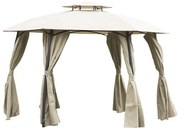 Foisor de gradina Gavi bej H270 cm