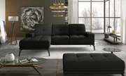 Coltar cu tetiere reglabile Torrense pe stanga + taburet Sawana 14