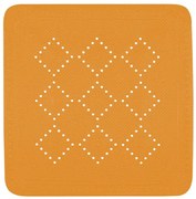 Spirella Suport antiderapant pentru duș ALASKA, portocaliu, 55 x 55 cm