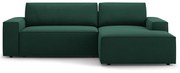 Colțar verde extensibil (cu colț pe partea dreaptă) Jodie – Micadoni Home