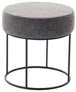 Taburet RELO, diametru 40 cm, antracit