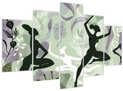 Tablou - Ilustrație de dansatori (150x105 cm)