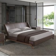 Pat dublu design LUX Brown 180x200cm