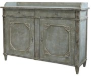 Bufet vintage cu 2 uși și 2 sertare, „Antique Opal”