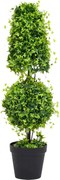 vidaXL Plantă artificială de cimișir cu ghiveci, verde, 100 cm