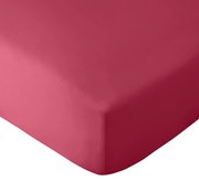 Cearceaf roz închis din microfibră cu elastic 185x200 cm So Soft Easy Iron – Catherine Lansfield