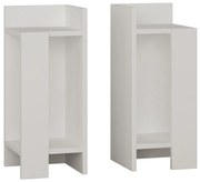 Noptieră Elos White, 2 bucăți