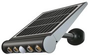 LED lampă solară de perete cu senzor, 8W, 3,7V, IP65, 6000K, 4000 mAh