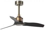 Ventilator de tavan cu telecomanda design modern JUST FAN alama antic / negru