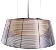 Lustră pe cablu Deko-Light 342031 FILO 3xE27/60W/230V d. 39 cm argintiu