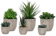 Set de plante artificiale Spello, 150 bucăți, 60 bucăți 9 cm și 90 bucăți 6 cm