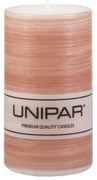Lumânare Unipar Finelines, durată ardere 40 h, maro
