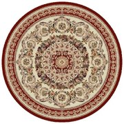 Covor cerc 539 grena Selectează mărime: 100 X 100