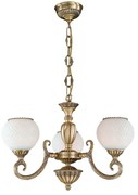 Candelabru din alama cu 3 brate design italian 8450