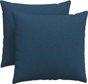 vidaXL Perne pentru canapea 2 pcs albastru 50 x 50 cm țesătură