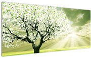 Tablou cu copaci pe luncă (120x50 cm), în 40 de alte dimensiuni noi