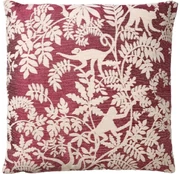 Husa decorativa pentru perna ABU MERLOT 45x45 cm, vinoviu