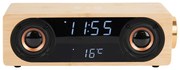 Radio cu ceas deșteptător digital cu încărcător wireless Classic BT – Karlsson