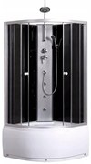 Cabină de duș cu hidromasaj Karolina 80 cu tavă adâncă