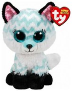 Jucărie de pluș TY ATLAS vulpe aqua chevron 24 cm