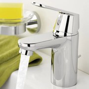 Baterie lavoar Grohe Eurosmart Cosmo, cartus ceramic, set evacurare cu tija, aerator, marimea S, Crom -32825000