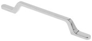 Manere pentru mobilier model W290 (Finisaj: Crom lucios, Distanta dintre gauri: 128 mm)